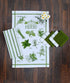AMOUR INFINI Cotton Kitchen Towels and Dishcloths - 6 Piece Set with 4 Terry Dishcloths and 2 Kitchen Towels