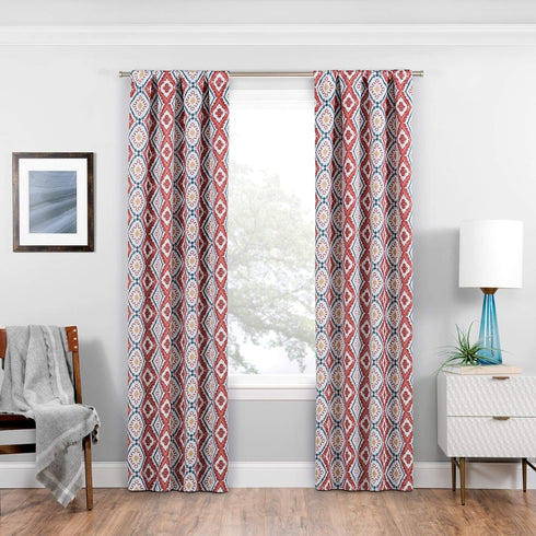 ECLIPSE Morrow Room Darkening Curtains for Bedroom, 37" x 63" Thermal Insulated Light Blocking Single Panel