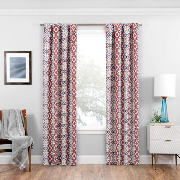 ECLIPSE Morrow Room Darkening Curtains for Bedroom, 37" x 63" Thermal Insulated Light Blocking Single Panel