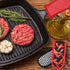 Geiserailie 8 Pieces Non-Slip Pan Handle Sleeve, Heat Resistant Pot Sleeve Grip, Machine Washable Cast Iron Handle