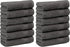 Set 12x12 [12 Pack, White Classic Resort Collection Soft Washcloth Face & Body Towel | Luxury Hotel Plush & Absorbent