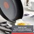 T-fal C4610263 Titanium Advanced Nonstick Fry Pan, 8-Inch, Black, Dishwasher Safe with Heat Indicator