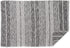 DII Woven Rag Rug Collection, Recycled Yarn Variegated Rustic Stripe, 2x3', Gray