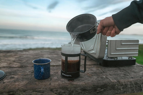 Stansport French Coffee Press, Black (278)