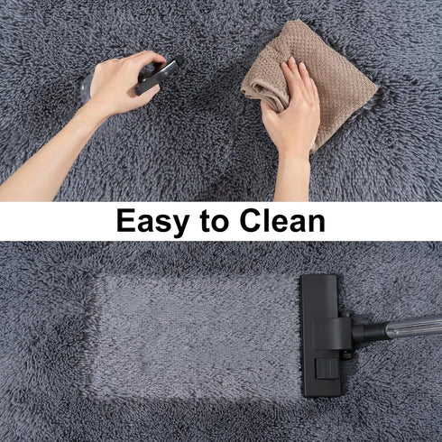 2 Packs 2x3 Ultra Soft Runner Rugs for Bedroom Hallways with Upgraded Non-Slip Rubber Backing & Thick Memory Sponge