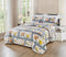 Linen Plus Bedspread Set Kids/Teens Construction Crane Vehicles Work Trucks Cement Tractor Concrete Mixer