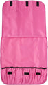 Mercer Culinary 7-Pocket Knife Roll Storage Bag in Pink