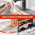 2 Pcs Silicone Bread Sling, Non-Stick Heat Resistant Baking Mat for Dutch Oven with Long Handle for Sourdough