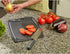 Mercer Culinary Composite Cutting Board, 14.5" X 11", with Silicone Feet and Channel