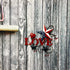 Primitive Country Metal Love Star Wall Art, Americana Hearts and Stars, 4th of July Farmhouse Decor