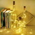 30 Pack 20 (30, Wine Bottle Lights with Cork, Battery Operated LED Cork Shape Silver Wire Fairy Mini String Lights(No