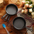 Remerry 10 Sets Cast Iron Skillets | 4 Inches Mini Black Nonstick Frying Pan Bundle with Oil Brush