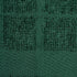 DII Basic Terry Collection Windowpane Dishtowel Set, 16x26, Dark Green, 4 Piece
