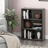 Furinno Pasir 3-Tier Open Shelf Bookcase, French Oak Grey