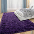4x6 Przemy Dark Purple Area Rug for Bedroom, Feet Fluffy Shaggy Rugs for Living Room, Super Soft Fuzzy Carpet Rug