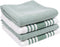 KAF Home Kitchen Towels, Set of 4 Absorbent, Durable and Soft Towels - Perfect for Kitchen Messes and Drying Dishes, 18