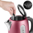 Sencor SWK1774RD 1.7L Stainless Steel Electric Kettle, 1500W Fast Boil