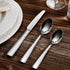 KEAWELL Premium 4-Piece Louis Hammered Spoons Set, 18/10 Stainless Steel, Dishwasher Safe, 6.4" Teaspoon