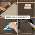 IOHOUZE Washable Runner Rug 2'x7', Rubber Backing for Hallways, Indoor Kitchen Rugs, Woven Cotton Floor Carpet (Brown)