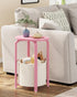 TUTOTAK Small Side Table, Oval End Table, Night Stand, Bedside Table, Sofa