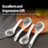 Set of 4 Dragon Ceramic Soup Spoons, 6.2 Inch Asian Spoons for Chinese, Korean, Japanese Ramen and Pho