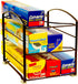 Deco Brothers Wrap Organizer Rack, 3 Tier, Bronze for Kitchen Cabinet