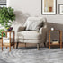 2-Tier TB01BB034C TUTOTAK End Table, Side Table, Nightstand, Storage Shelf, Sofa Side Table for Small Space, Living