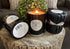 Hearthfire Sandalwood Scented Soy Candle w/Natural Oils, Wood Wick, Smoky Dark Sweet, Made in The USA