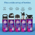 24-30oz 750ml Koverz Water Bottle Carrier with Shoulder Strap, Water Bottle Insulator - Peacock