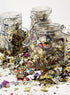 Jumbo Mylar Rainbow Foil Confetti - Glittering Metallic Confetti for New Year's, Birthdays, Weddings (300 Grams)