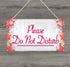 TOMATO FANQIE Please Do Not Disturb Therapist - Hotel Privacy Hanging Plaque Home Door Gift Sign