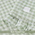 84 Inches Pocket,40" Wx84 L,Pack 2 ZJDECOR Buffalo Plaid Ruffled Curtains Length,Rustic Not-See-Through Sheer
