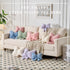 12 9inch XIAIJIA Bow Pillow Decorative Pillows Aesthetic Home Decor Soft Seat Cushions Cute Throw Pillow for Couch Bow