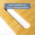 Totally Bamboo 3-Piece Cutting Board Set, Assorted Sizes, Bamboo Wood for Kitchen