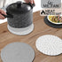 ME.FAN Trivets/Potholders 4 Set, Cotton Thread Weave Trivets for Hot Pots and Pans, Large Coasters, 7 Inch