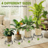 8" 9" 10" 11" 4-Pack Wrought Iron Plant Stands for Outdoor & Indoor Use, Heavy Duty Rustproof Metal Pot Stand Holder