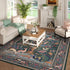 Rugcomf Area Rugs 5x7 Vibrant Tree of Life-Patterned Vintage Washable Area Rug