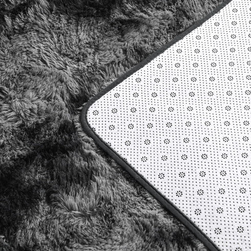 5 8, Deerhoo Large Shag Area Rugs x Tie-Dyed Plush Fuzzy Rugs for Living Room, Ultra Soft Fluffy Furry Rug for Bedroom