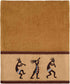 Avanti Linens Kokopelli Bath Towel, Nutmeg