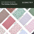 GEOMETRY Christmas Kitchen Towels - Quick Dry Microfiber Cloth Dish Towels for Kitchen Drying - Premium Quick Dry Towel