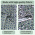 Set 3-16 x28 100% Ridhi Basil Green Hand Block Print Waffle Kitchen Towel of Ultra Absorbent Quick Dry Cotton Dish