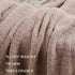 Cozy 53x71) bearberry Super Soft Fluffy Throw Blanket Lightweight Warm Throw Blankets for Couch Bed Sofa All Season
