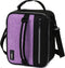 opux Insulated Lunch Box for Men Women Adult, Compact Lunch Bag for Kids, Soft Lunch Cooler Bag in Heather Purple