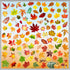 Fall Decorations for Home, Fall Window Clings, Thanksgiving Decorations with Maple Leaves Stickers for Decor