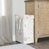 Sweet Jojo Designs Blush Pink Gold Star and Moon Girl Laundry Hamper Foldable Dirty Clothes Basket with Handles