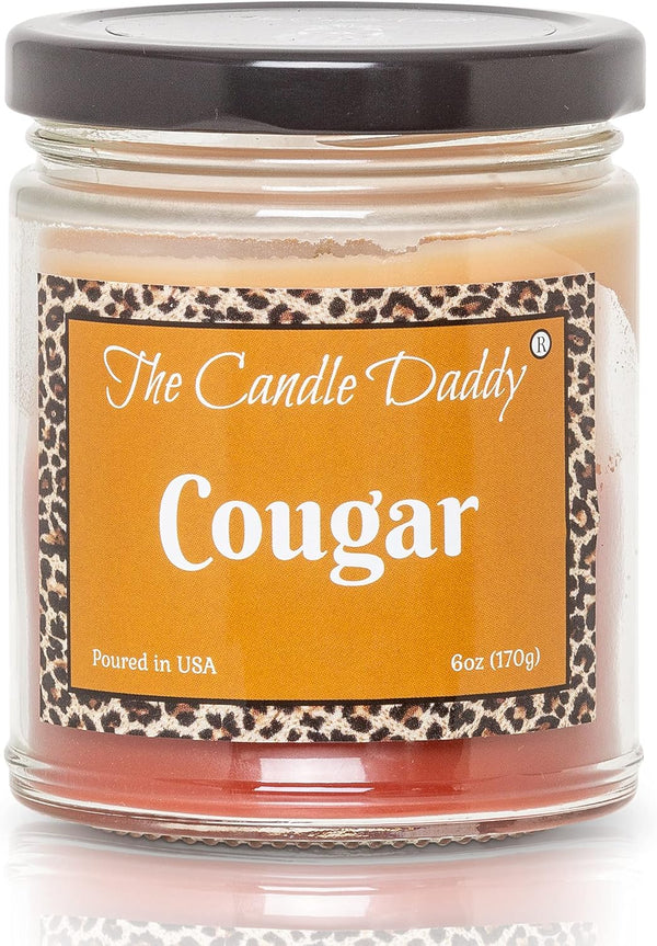 Cougar After Hours Bake Sale Scented Candle - 6 Ounce Jar, 40 Hour Burn Time