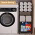 Free Standing 3-Tier Towel Rack - U-Shaped Detachable Dividers, Durable Metal Holder for Bathroom