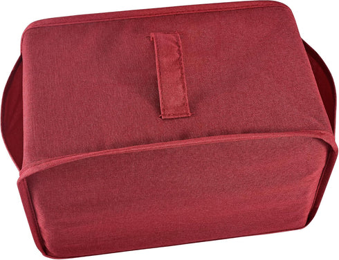 Toaster Cover with 2 Pockets, Red Dust and Fingerprint Protection, Machine Washable, Holds Jam Spreader Knife & Tongs