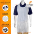 Xpose Safety Plastic Disposable Aprons, 1 Mil Waterproof Polyethylene, 24" x 48"