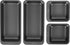 Wilton Perfect Results Premium Non-Stick Baking Pan Set, 4-Piece Steel Bakeware